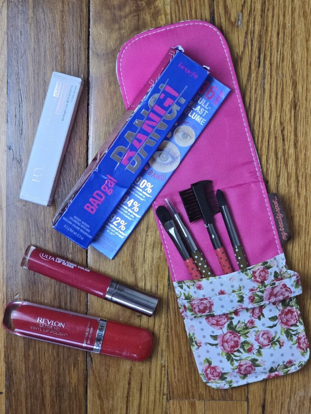 Benefit Bad Gal Bang! Blue Mascara Houses of Lashes Eyelash Glue Both NEW